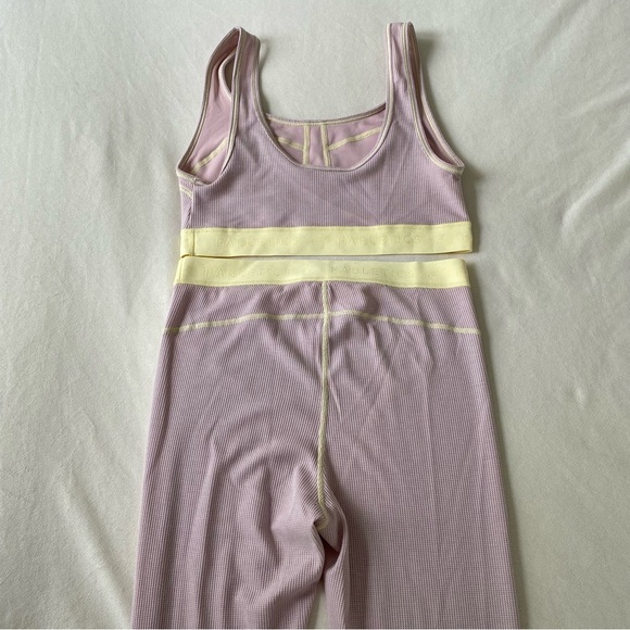 Fabletics Waffle Bra & Legging Lounge Set S/M - Picture 7 of 7